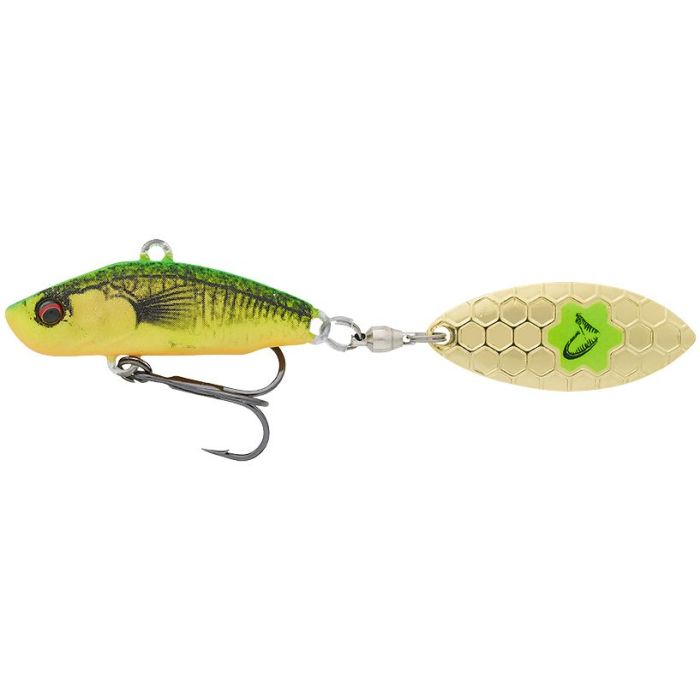 Тейл-спинер Savage Gear 3D Sticklebait Tailspin 73mm 13.0g Firetiger Фото