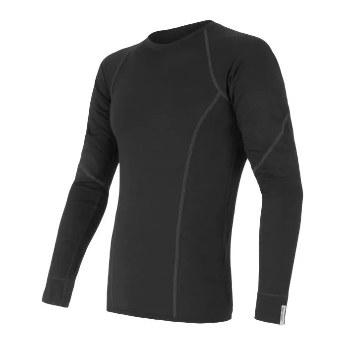 Термокофта Sensor Merino Active LS black 11109033 XXL Фото