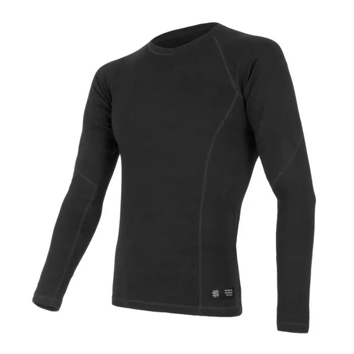 Термокофта Sensor Merino DF LS black 15100021 XL Фото