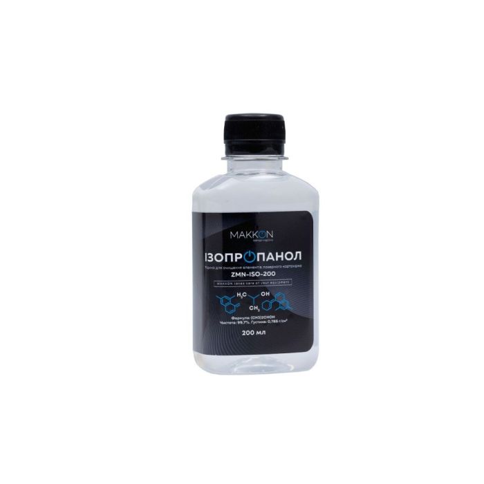 Чистящая жидкость Makkon ISOPROPANOL 99.7, 200ml Фото