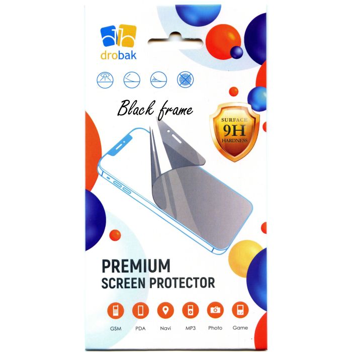 Стекло защитное Drobak Xiaomi 14T Pro (Black) Фото