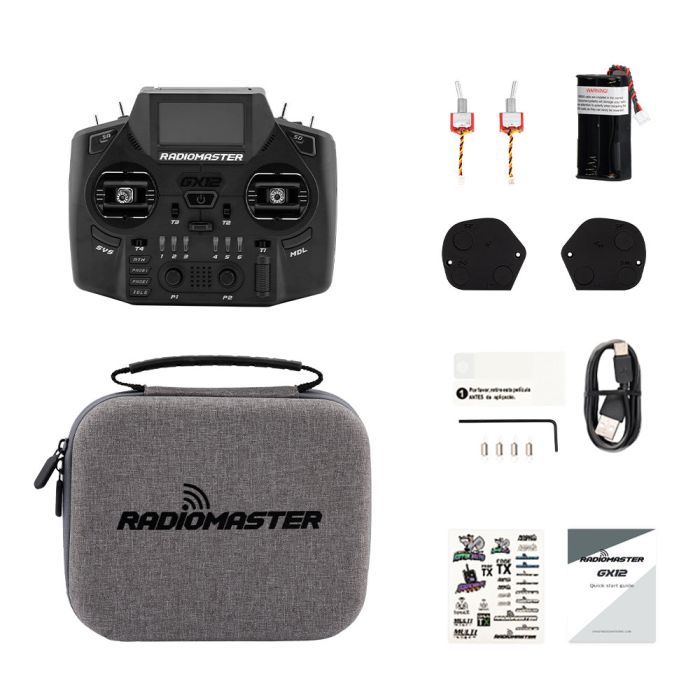 Пульт управления для дрона RadioMaster GX12 radio ExpressLRS Edge XT M2 Фото 5