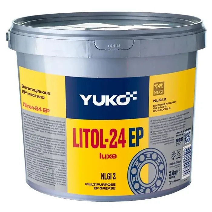 Смазка автомобильная Yuko Літол-24 EP 2.7кг Фото