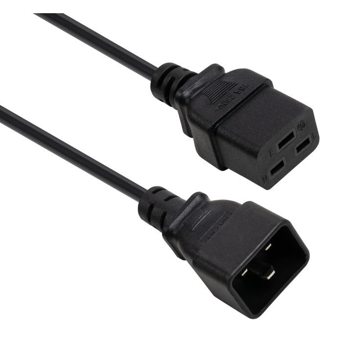 Кабель питания Vinga C19 to C20 1.8m 1.5mm2 copper Фото