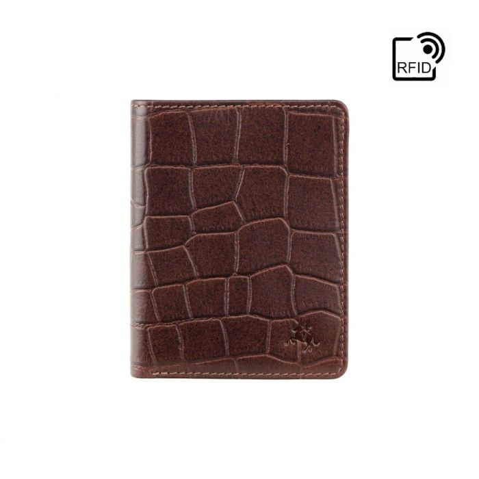 Кошелек Visconti CR91 Caiman c RFID Brown Фото