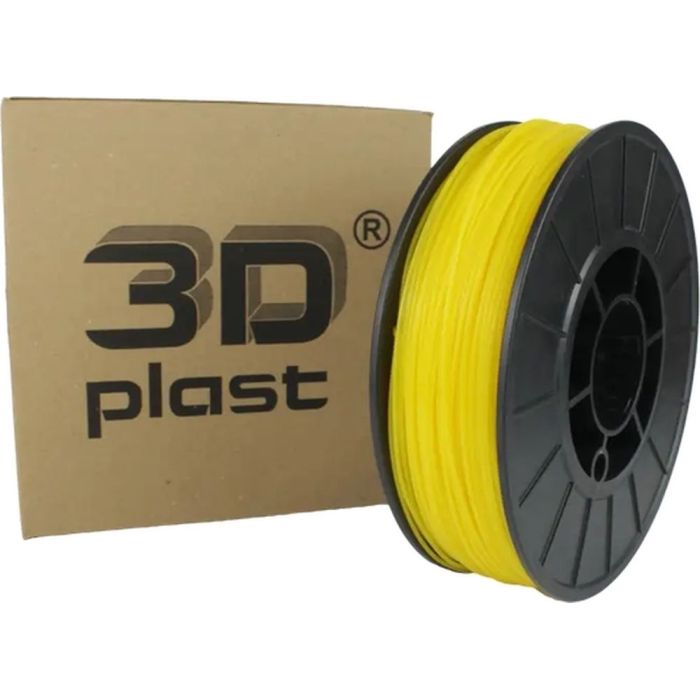 Пластик для 3D-принтера 3Dplast PLA 1.75мм, 0.85кг, transparently-yellow Фото