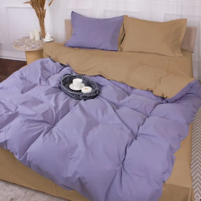 Постельное белье MirSon Poplin Line 015 + 056 Miguel 110x140 Фото