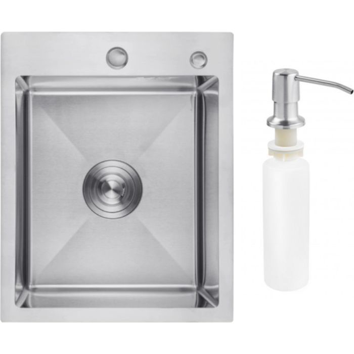 Мойка кухонная Kroner Geburstet-4050HM Фото