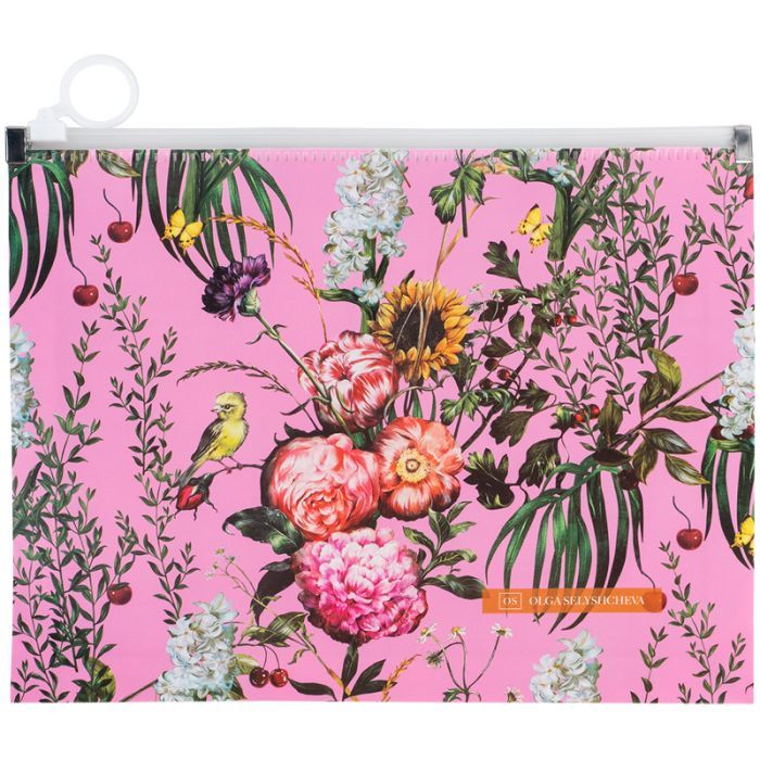Папка на молнии Axent zip-lock А5 Olga Selyshcheva, Summer Фото