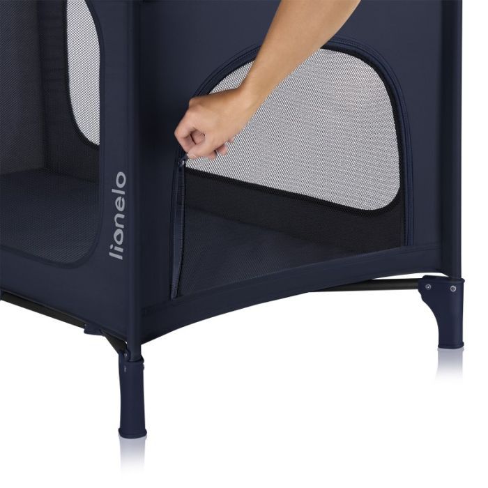Детский манеж Lionelo JASMIN EASY FOLD BLUE NAVY Фото 8