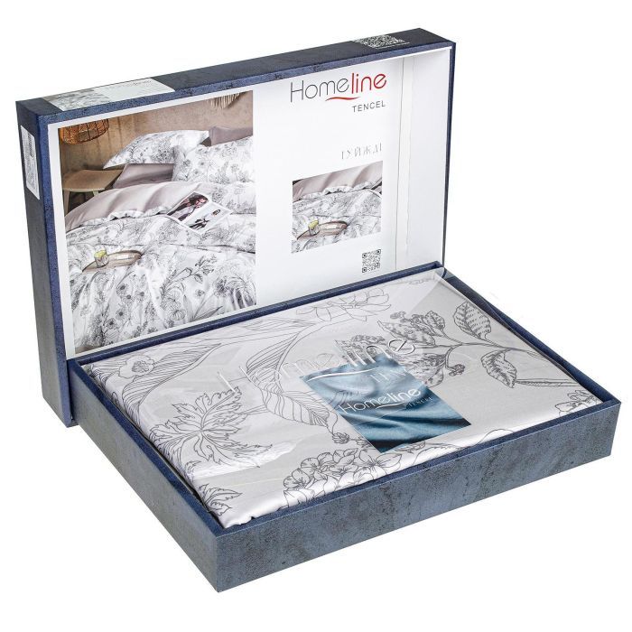 Постельное белье Home Line Сатин Тенсел Гуйджи евро Фото