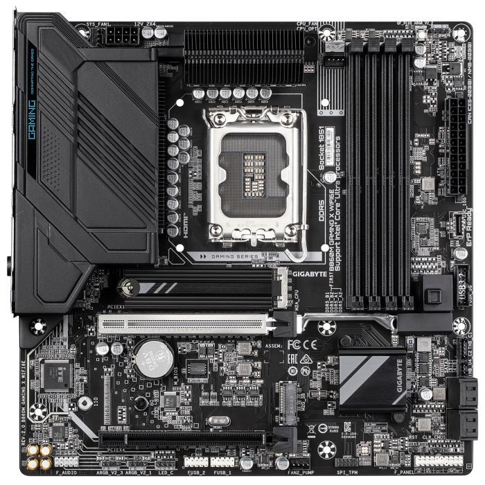 Материнская плата GIGABYTE B860M GAMING X WIFI6E Фото