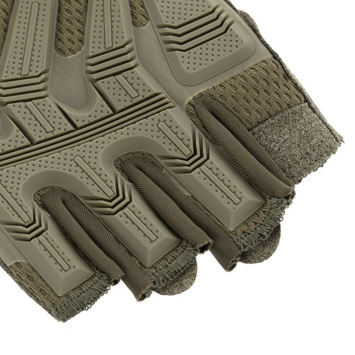 Тактические перчатки 2E безпалі XL зелені Фото 9