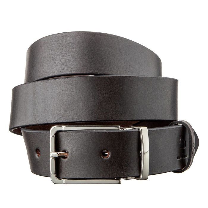 Ремень Grande Pelle Кожаный Коричневый Фото