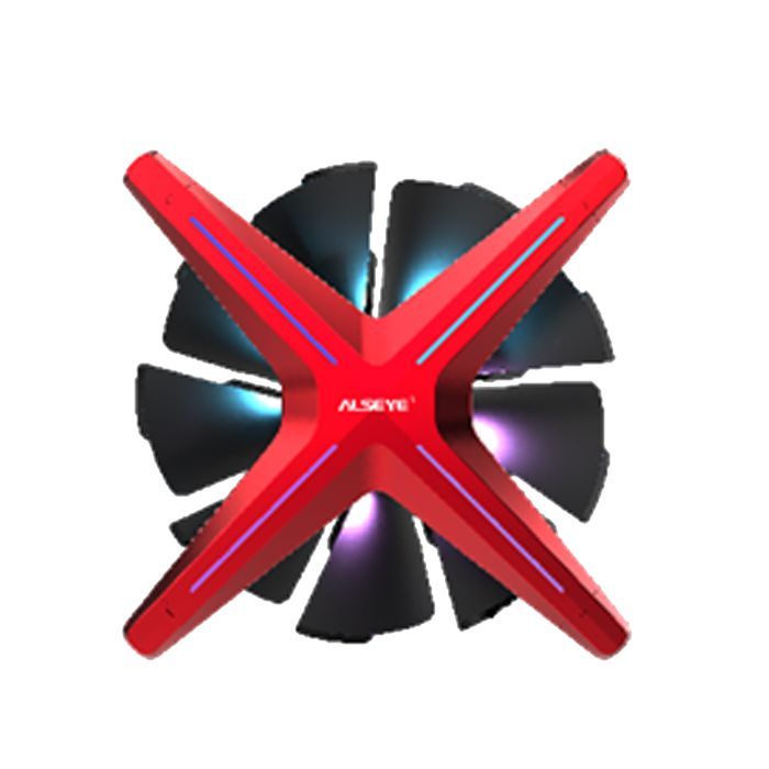 Кулер для корпуса Alseye X12 (Red Push) Фото