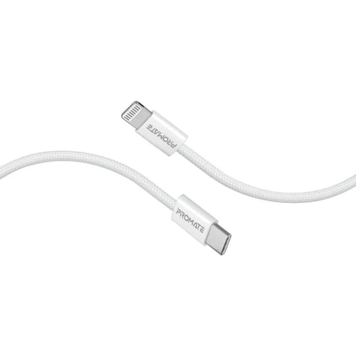 Дата кабель Promate USB-C to Lightning 1.2m Фото