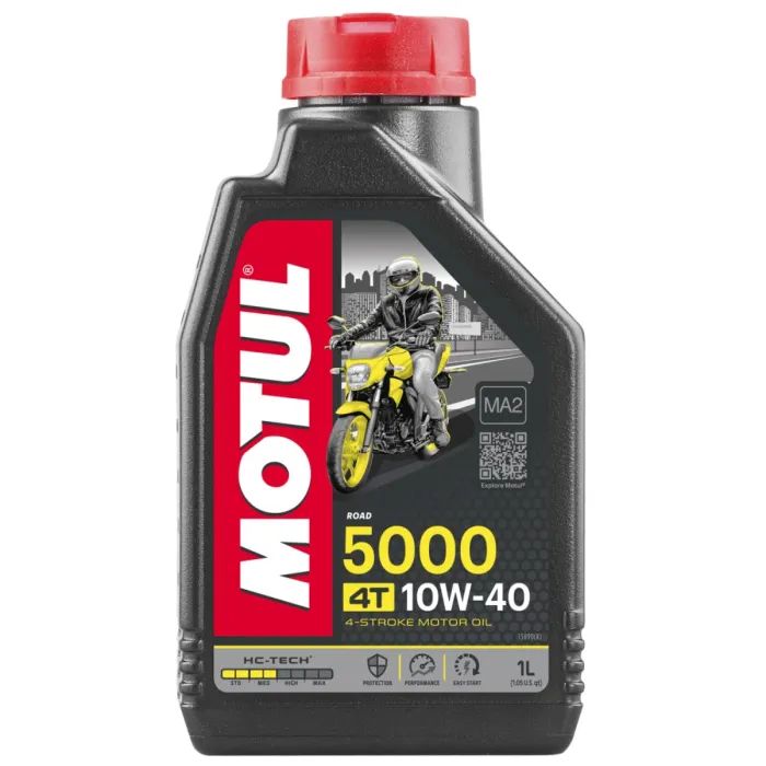 Моторное масло MOTUL 5000 4T SAE 10W-40 1л Фото