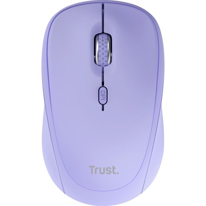 Мышка Trust Yvi+ Multi-Device Wireless/Bluetooth Purple Фото