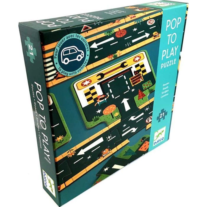 Пазл Djeco 21 гигант Автотрасса Фото