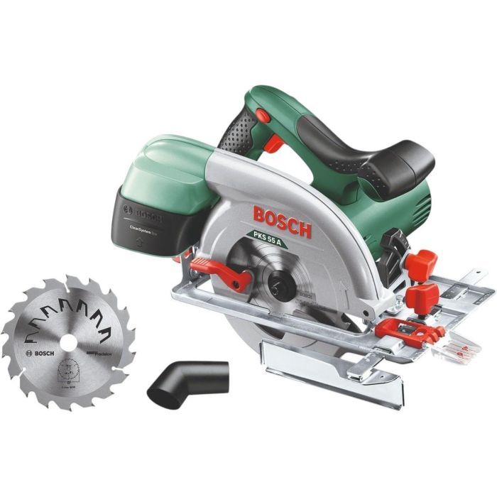 Дисковая пила Bosch KS 55 A 1200Вт, 160мм, 3.9кг Фото