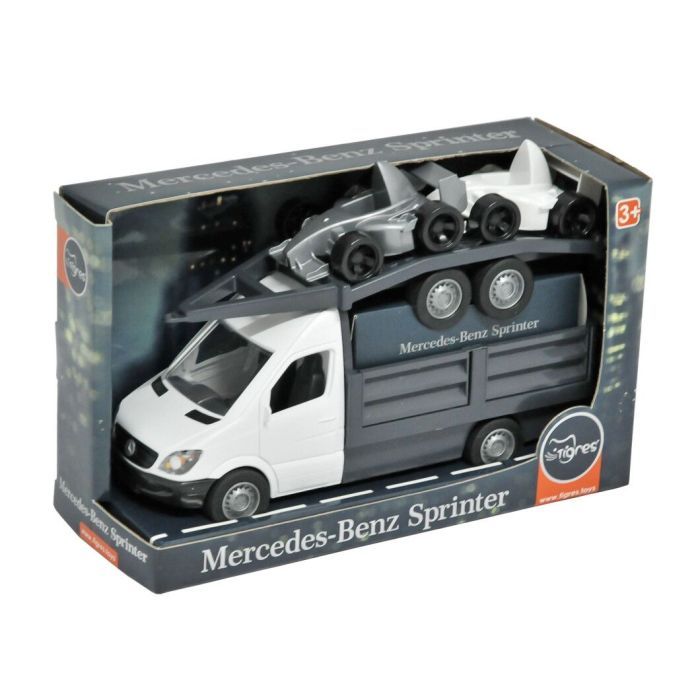 Спецтехника Tigres Mercedes-Benz Sprinter бортовой с лафетом (белый) Фото