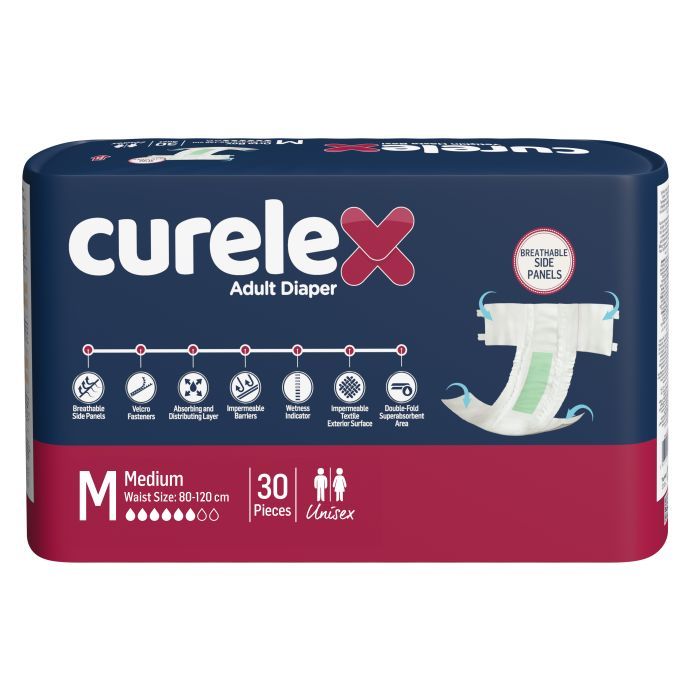 Подгузники для взрослых Curelex Medium 30 шт Фото