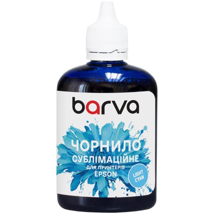 Чернила Barva Epson sublimation 100 мл, Light Cyan Фото