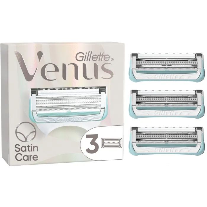 Сменные кассеты Gillette Venus Satin Care 3 шт. Фото