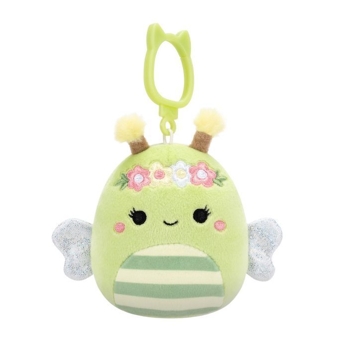Брелок Squishmallows на кліпсі – Бджілка Сібіл 9 см Фото