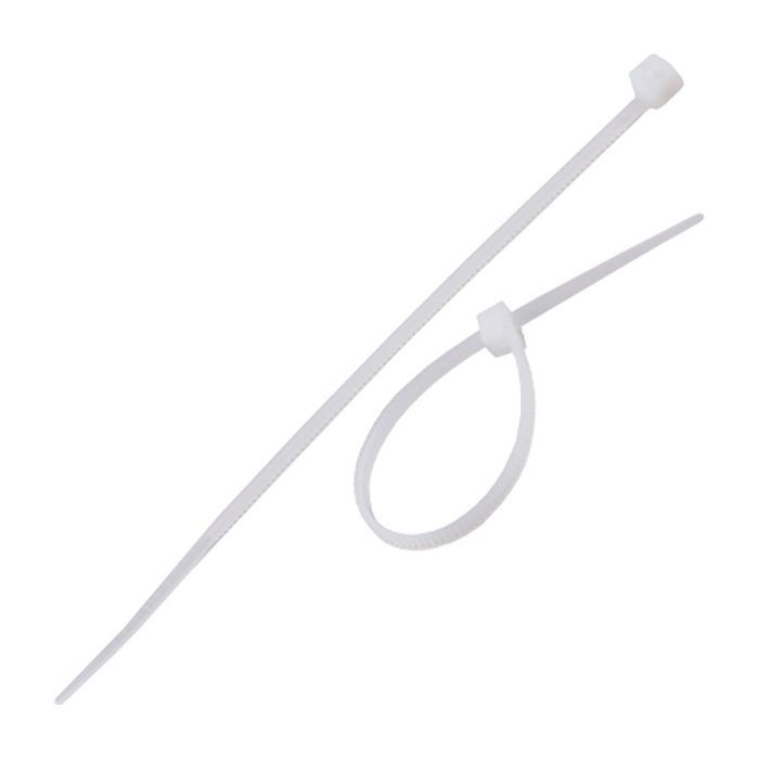 Стяжка Voltronic 150мм/2.5мм, белая, 1000шт=уп. Фото