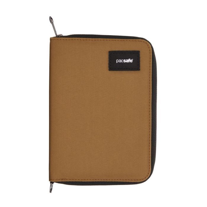 Кошелек Pacsafe RFIDsafe compact travel organizer Коричневий Фото