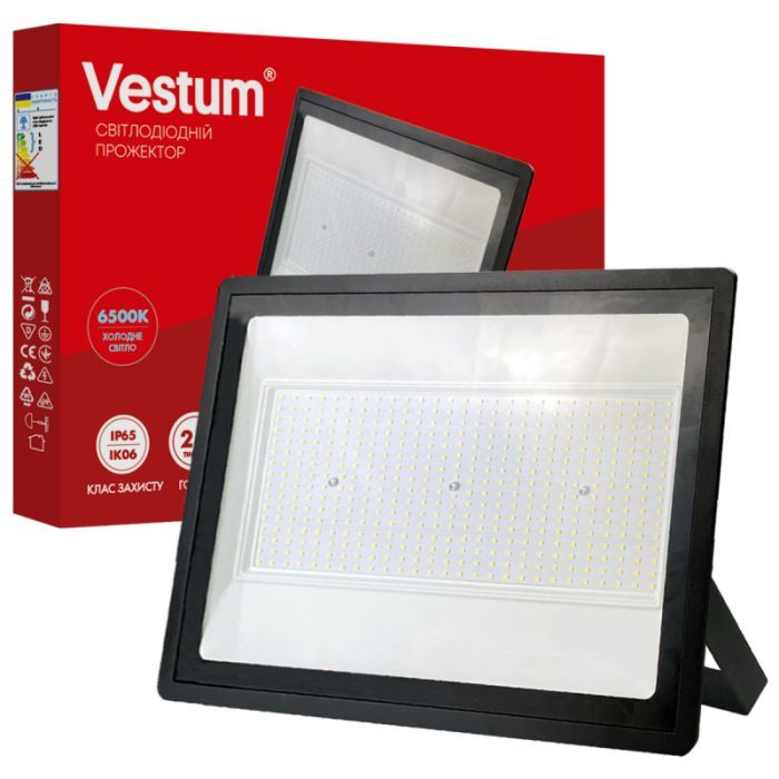 Прожектор Vestum LED 200W 6500K 180-260V IP65 Фото