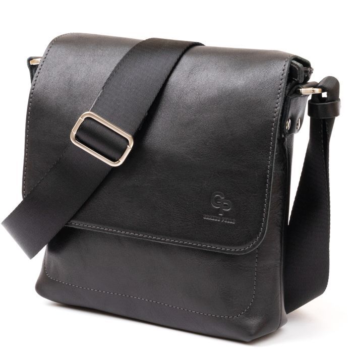 Сумка Grande Pelle В гладкой коже Черная Фото