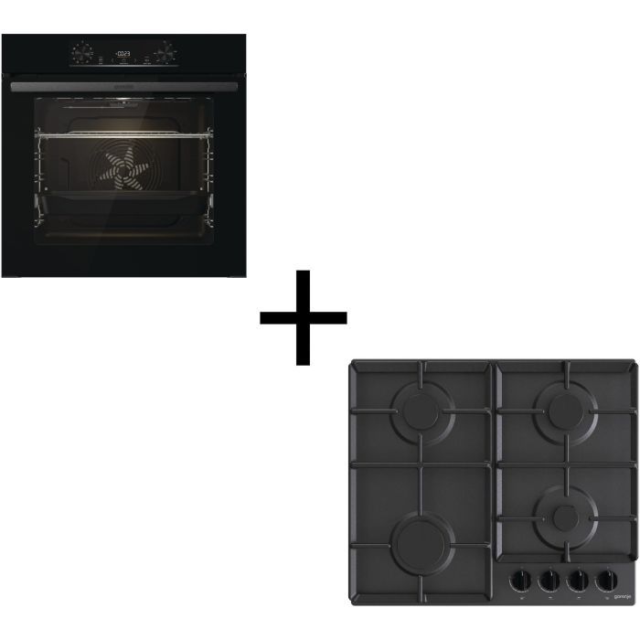 Комплект встраиваемой техники Gorenje BO6735E02BK + G641EB Фото