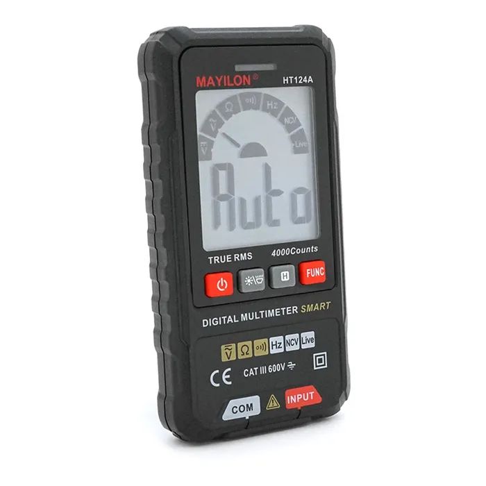 Цифровой мультиметр Mayilon HT-124A, V, A, R, C, F Фото