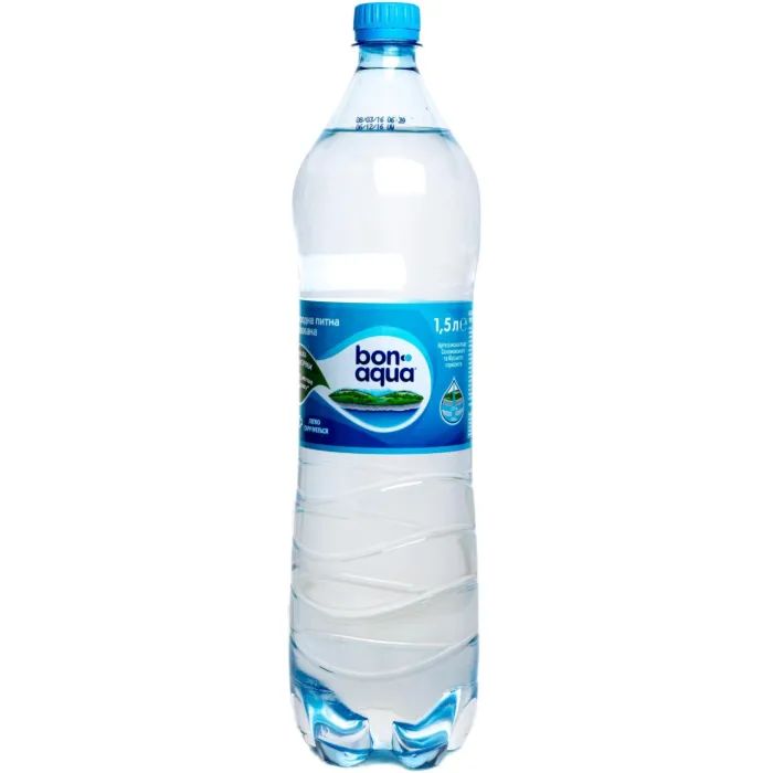 Минеральная вода BonAqua Негазована 1.5 л Фото