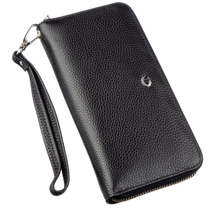 Кошелек ST Leather Черный Фото