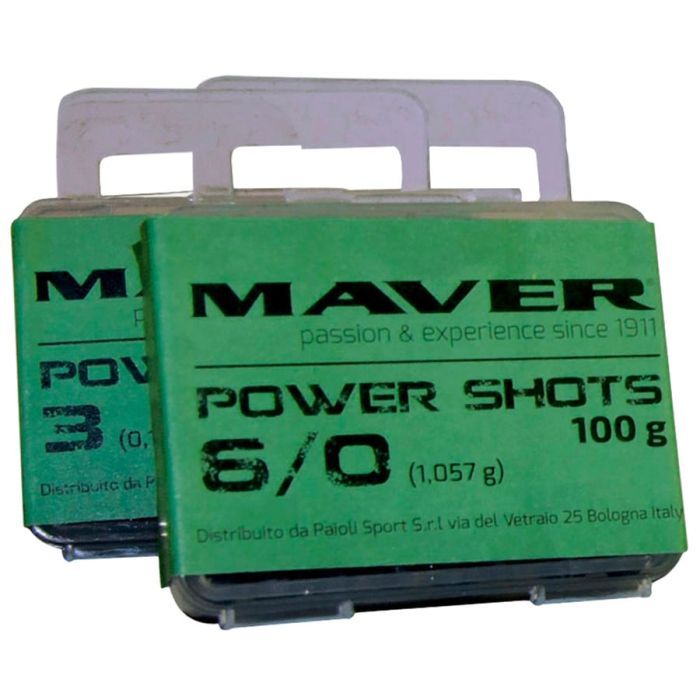 Грузило Maver набір Power Shots 3/0 (0.475g) 100g Фото