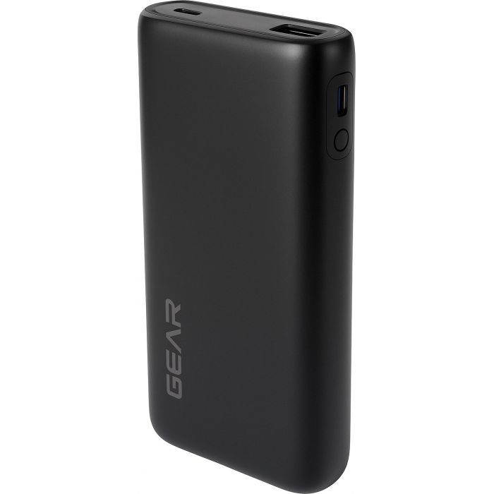 Батарея универсальная GEAR 20000mAh, PD/22.5W, black Фото