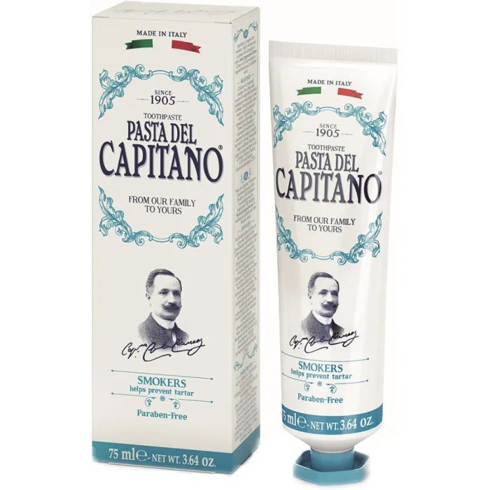 Зубная паста Pasta del Capitano Для курильщиков 75 мл Фото
