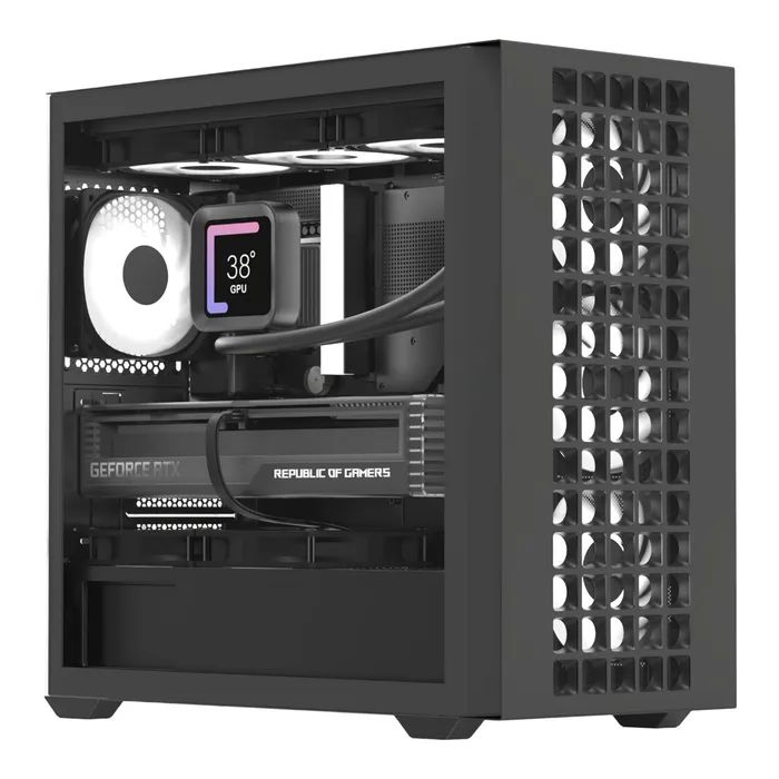 Корпус для ПК AeroCool D302A-G-BK-v1 Black Фото