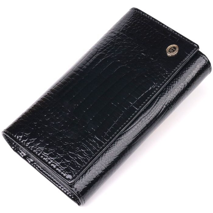 Кошелек ST Leather Черный Фото