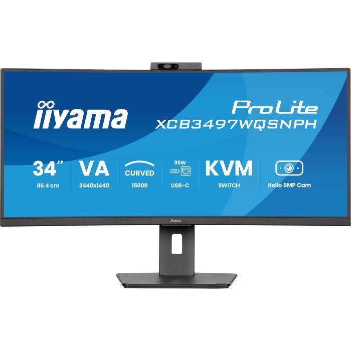 Монитор iiyama XCB3497WQSNPH-B1 Фото