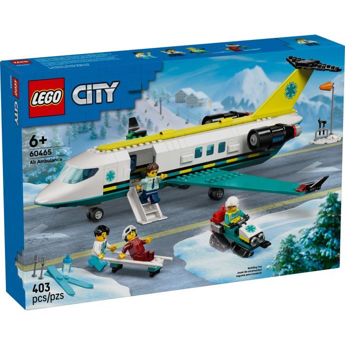 Конструктор LEGO City Самолет скорой медицинской помощи Фото