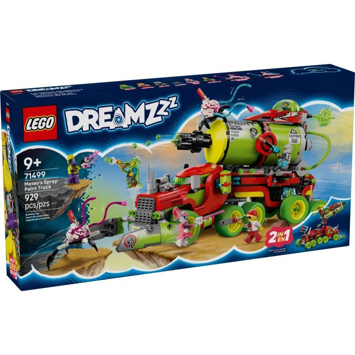 Конструктор LEGO DREAMZzz Вантажівка Матео з аерозольною фарбою Фото