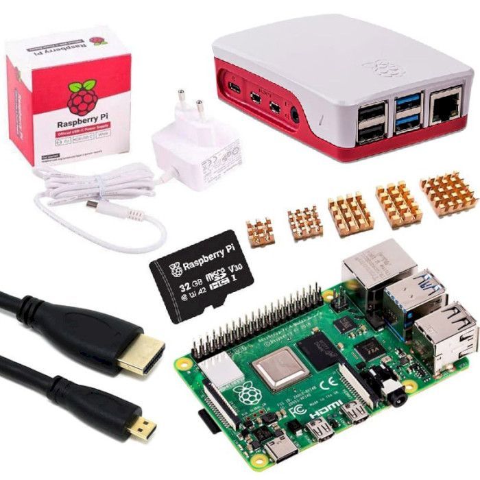 Микро ПК Raspberry Pi 4 8Gb KIT (EU) Фото