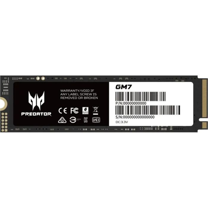 Накопитель SSD Acer Predator M.2 2280 512GB GM7 Фото