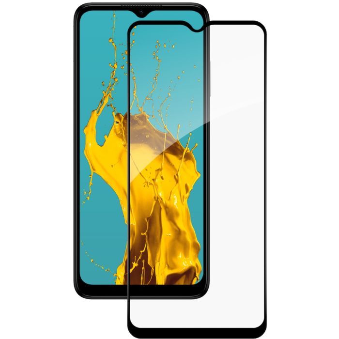 Стекло защитное Piko Full Glue Nokia C32 Black Фото
