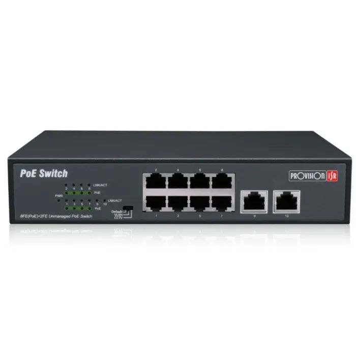 Коммутатор сетевой Provision-ISR PoES-08120C+2I-V2 Фото