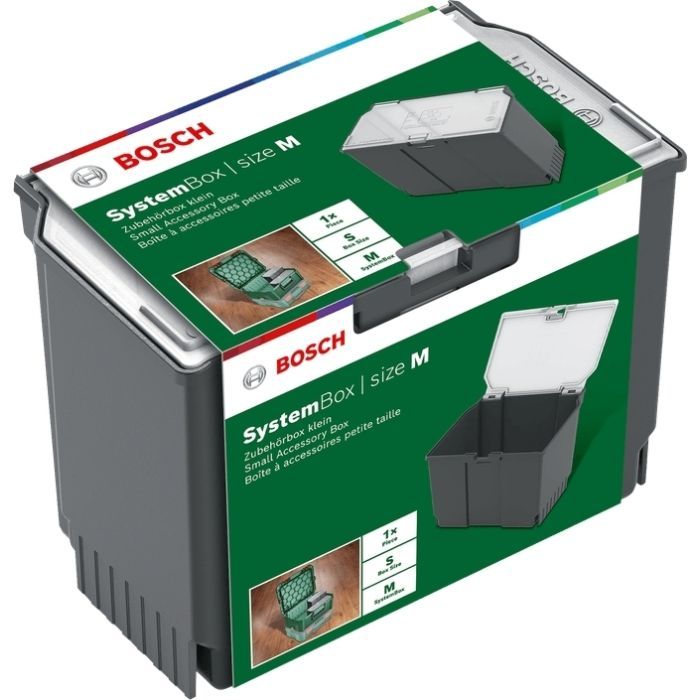 Ящик для инструментов Bosch SystemBox M, 176x105x133мм, 0.2кг Фото